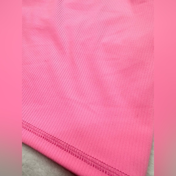 All In Motion Cropped Tank Tight Fit Kids Girls Size Small (6/7T) Build In Bra - Picture 7 of 11